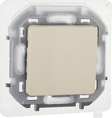 Выключатель/переключатель одноклавишный на 2 направления IP44 - 10 AX - 250 В~. Цвет Слоновая кость. INSPIRIA от. 673671 – фото 7