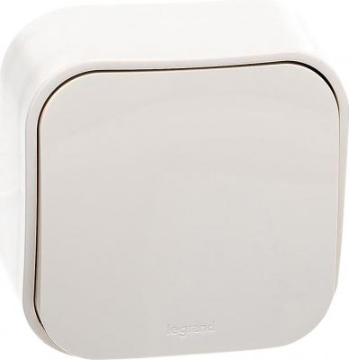 Выключатель Quteo 782230 одноклавишный открытая установка слоновая кость – фото 1