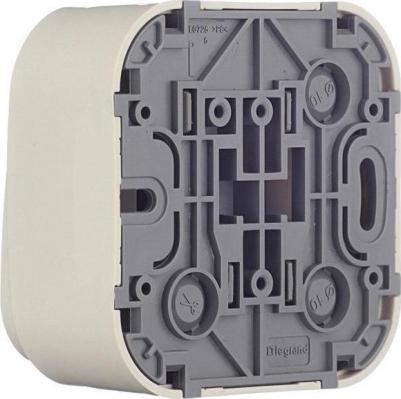 Выключатель Quteo 782230 одноклавишный открытая установка слоновая кость – фото 2