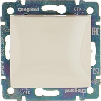 Выключатель Valena скрыт. 1кл. IP20 слоновая кость (774301)