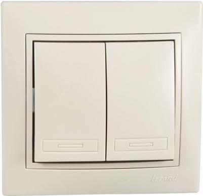 Двойной выключатель MIRA 4620752700988 – фото 3