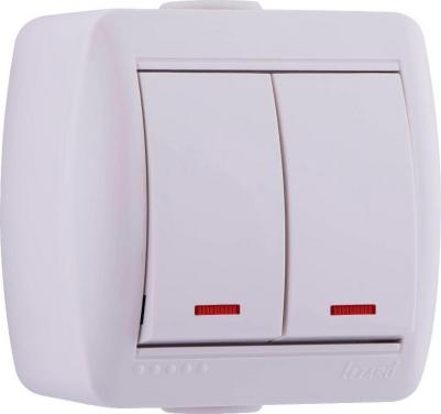 Двойной выключатель NATA 4620752708601