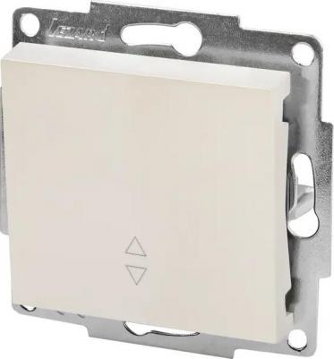 Выключатель проходной Vesna цвет жемчужный белый перламутровый – фото 2