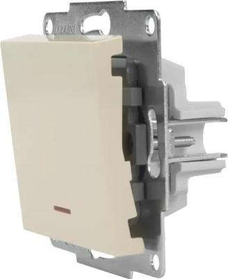 Выключатель Vesna с подсветкой цвет кремовый – фото 6
