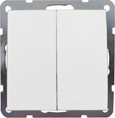 Двухклавишный выключатель 861104-1 – фото 1