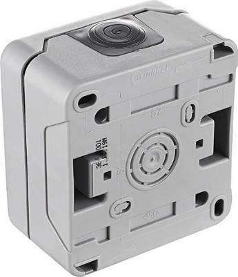 Выключатель Nemliyer Plus ОУ, 1 клавиша, винтовой зажим, IP55, серый, 36064001 – фото 5