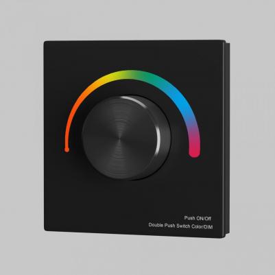 Роторная панель управления RF трехканальное 12-48VDC RGB 711028 – фото 3