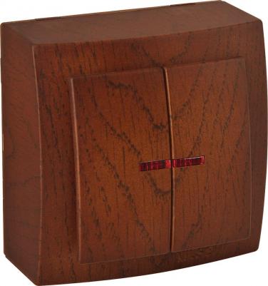 Двухклавишный выключатель Themis 8697480266044