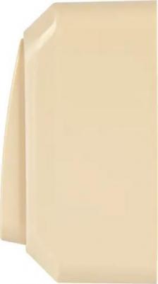 1-клавишный выключатель ОП Этюд 10А с инд. крем. SchE BA10-005K – фото 4