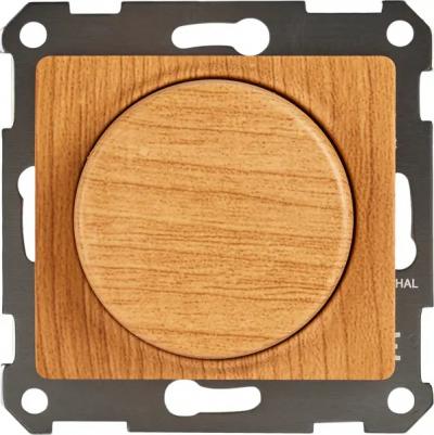 Диммер встраиваемый Glossa 400 Вт цвет дуб – фото 3