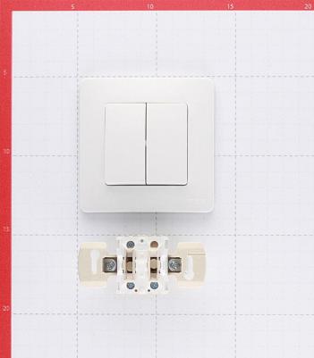 Двухклавишный выключатель BLANCA 3606481194367 – фото 12