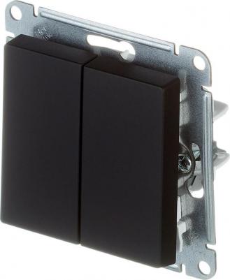 Механизм переключателя 2-кл. СП AtlasDesign 10А IP20 10AX карбон SchE ATN001065 – фото 6