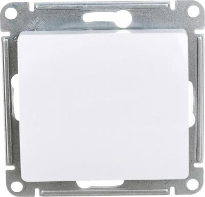 МЕХАНИЗМ ПЕРЕКЛЮЧАТЕЛЯ ОДНОКЛАВИШНЫЙ GLOSSA, ЦВЕТ БЕЛЫЙ, цена за 1 – фото 4