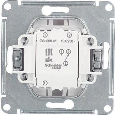 МЕХАНИЗМ ПЕРЕКЛЮЧАТЕЛЯ ОДНОКЛАВИШНЫЙ GLOSSA, ЦВЕТ БЕЛЫЙ, цена за 1 – фото 16