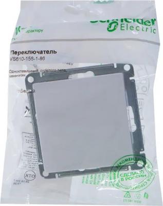 Механизм переключателя проходного 1-кл. СП W59 10А IP20 10AX бел. | код VS610-156-1-86 | – фото 3