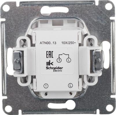 Механизм выключателя 1-кл. СП AtlasDesign 10А IP20 10AX с подсветкой бел. SchE ATN000113 – фото 7