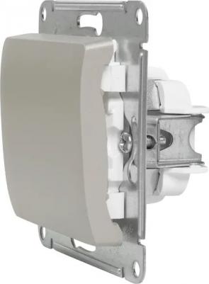 Механизм выключателя 1-кл. СП Glossa 10А IP20 10AX платина SchE GSL001211 – фото 4
