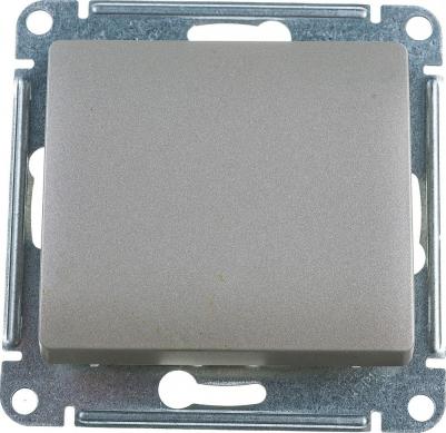 Механизм выключателя 1-кл. СП Glossa 10А IP20 10AX платина SchE GSL001211 – фото 5