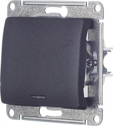 Механизм выключателя 1-кл. СП Glossa 10А IP20 10AX с подсветкой антрацит SchE GSL000713 – фото 10