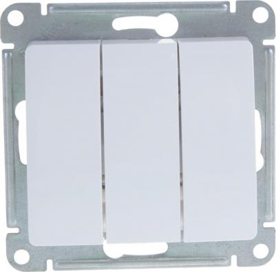 Механизм выключателя 3-кл. СП Glossa 10А IP20 10AX бел. SchE GSL000131 – фото 15