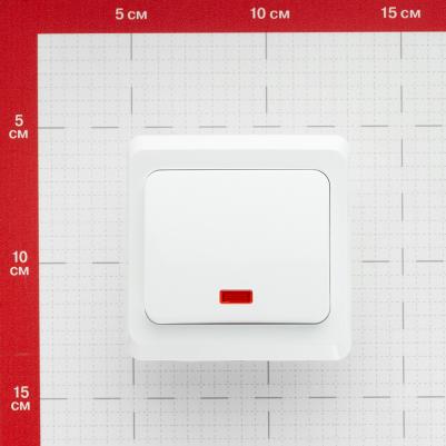 Одноклавишный выключатель Этюд 4607098940117 – фото 1