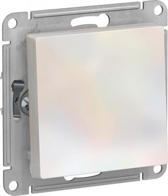 Выключатель 1-кл. СП AtlasDesign 10А IP20 10AX с самовозвратом механизм жемчуж. SchE ATN000415 – фото 1