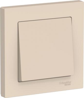 Выключатель 1-кл. СП AtlasDesign 10А IP20 10AX в сборе беж. SchE ATN000212 – фото 1