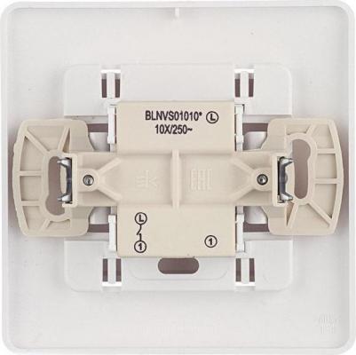Выключатель 1-кл. СП Blanca 10А IP20 250В бел. SchE BLNVS010101 – фото 3