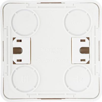 Выключатель 2-кл. ОП Этюд Дача 10А IP20 с подсветкой сосна SchE BA10-006D – фото 5