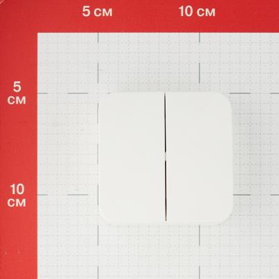 Выключатель Blanca 2-клавишный, установка открытая, IP20, молочный [blnva105012] – фото 2