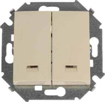 Двухклавишный выключатель 1591392-031 – фото 3