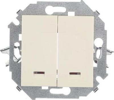 Двухклавишный выключатель 1591392-031