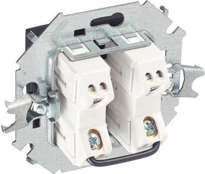 Двухклавишный выключатель 1591392-038 – фото 2