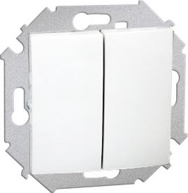 Двухклавишный выключатель 1591398-030 – фото 4