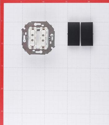 Двухклавишный выключатель 1591398-038 – фото 6