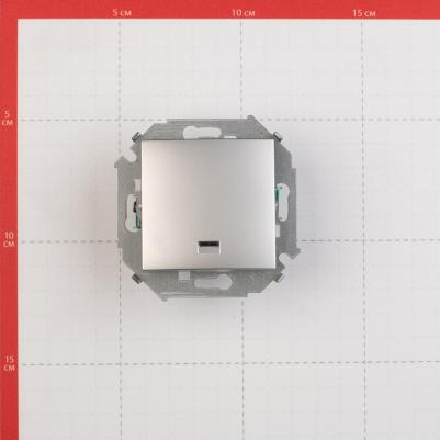 Одноклавишный выключатель 1591104-033 – фото 1