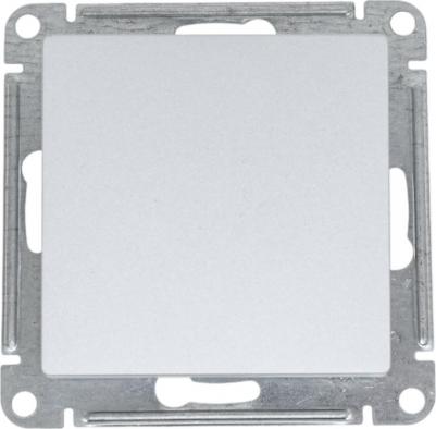 Переключатель AtlasDesign AQUA 1-клавишный IP44, сх.6, 10АХ, механизм, Алюминий, ATN440361 – фото 1