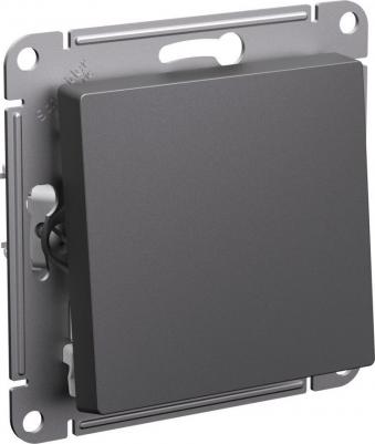 Переключатель AtlasDesign AQUA 1-клавишный IP44, сх.6, 10АХ, механизм, Алюминий, ATN440361 – фото 3