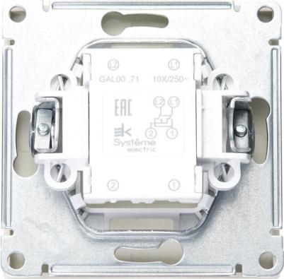 Переключатель перекрестный ArtGallery (сх. 7) 10AX алюм. SE GAL000371 – фото 2