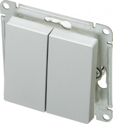 Выключатель 2-кл. AtlasDesign Aqua IP44 10AX механизм алюм. SE ATN440351 – фото 3