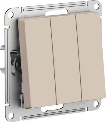 Выключатель 3-кл. AtlasDesign 10AX механизм песочн. SE ATN001231