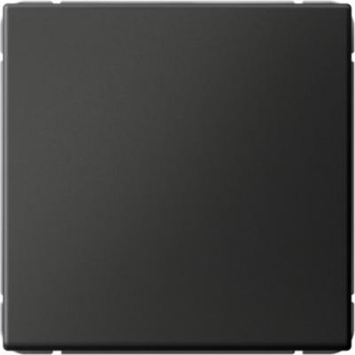 Выключатель ArtGallery одноклавишный встраиваемый базальт с самовозвратом – фото 1