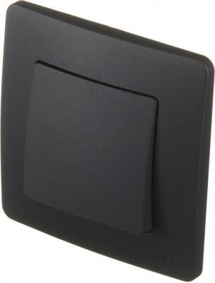 Выключатель Schneider Blanca СУ, 1 клавиша, 10А, антрацит, пластиковая основа, BLNVS010106 – фото 8