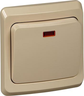 Выключатель Schneider Этюд Bc10-005K Су 1 Кл. Крем – фото 1