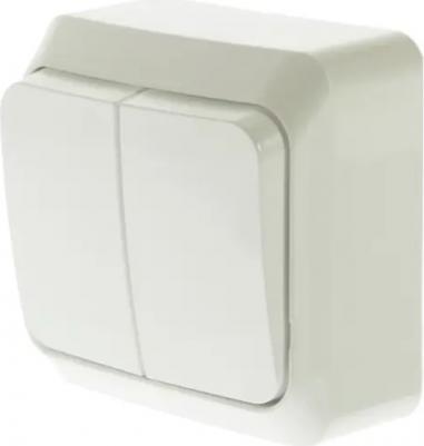 Выключатель Schneider Этюд Оу 2 Кл. Бел. (Пласт. Осн., Инд.) – фото 3