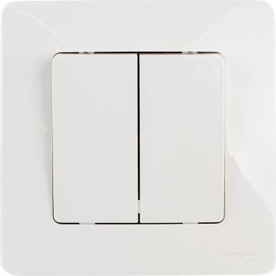 Выключатель SE Blanca внутр Беж 2-клавишный (cх.5), 10А, 250B – фото 14