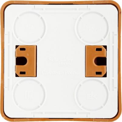 Выключатель SE Этюд наруж Дача Темный бук 1-клавишный(сх.1) – фото 3