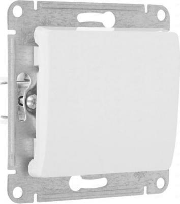 Выключатель SE Glossa Молочный 1-клавишный, сх.1, 10AX – фото 9