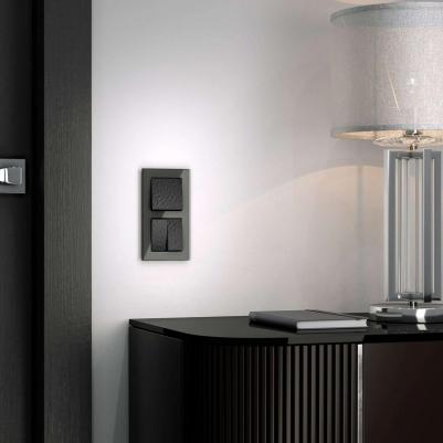 Клавиша для перекрестного выключателя Hammer черная (a052057) – фото 1