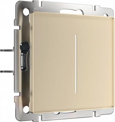 Умный сенсорный диммер, выключатель W3443111 шампань матовый MinimirHome